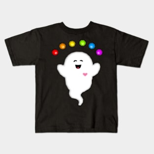 🌈Juggling Ghost👻 Kids T-Shirt